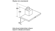 DWB65BC50T Serie | 2 Duvar Tipi Davlumbaz 60 Cm...