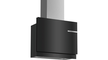 DWF67KM60 Serie 6 Duvar Tipi Davlumbaz 60 Cm Clear Glass Black Printed