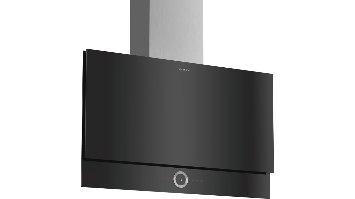 DWF97RV60 Serie 8 Duvar Tipi Davlumbaz 90 Cm Clear Glass Black Printed,Pişirme Grubu Kategorisinde,Davlumbazlar Ürünü.