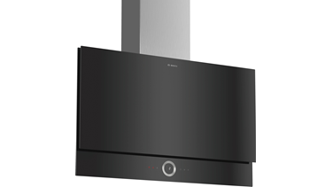 DWF97RV60 Serie 8 Duvar Tipi Davlumbaz 90 Cm Clear Glass Black Printed