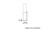 DWF97RV60 Serie | 8 Duvar Tipi Davlumbaz 90 Cm...