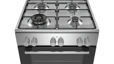 HXA080H59T Serie 2 Gazlı Solo Fırın Paslanmaz Çelik