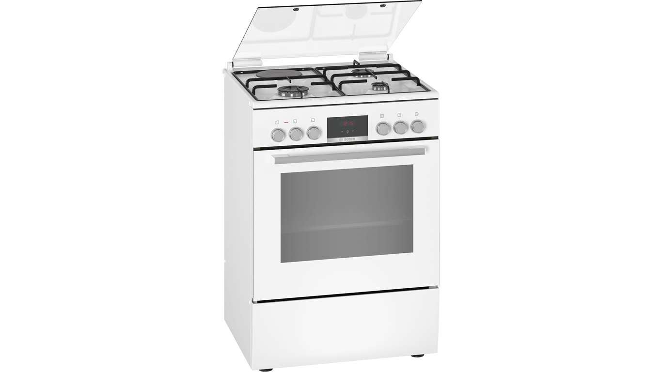 HXC390G20T Serie 6 Gazlı/Elektrikli Solo Fırın Beyaz,Pişirme Grubu Kategorisinde,Solo Fırınlar Ürünü.