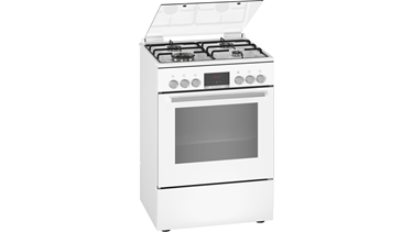 HXR390H29T Serie 6 Gazlı Solo Fırın Beyaz