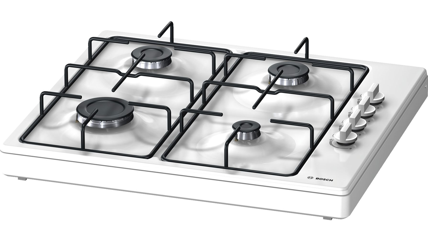 PBP0C2B80L Serie 2 Set Üstü Gazlı Ocak 60 Cm Beyaz,Pişirme Grubu Kategorisinde,Ocaklar Ürünü.