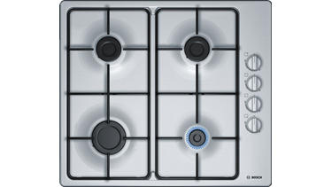 PBP6C5B80O Serie 2 Gazlı Ocak 60 Cm Paslanmaz Çelik