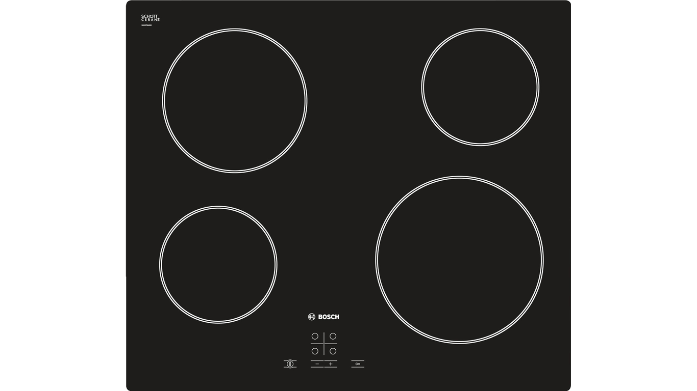 PKE611D17E Serie 4 Elektrikli Ocak 60 Cm Siyah,Pişirme Grubu Kategorisinde,Ankastre Ocaklar Ürünü.
