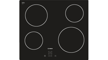 PKE611D17E Serie 4 Elektrikli Ocak 60 Cm Siyah