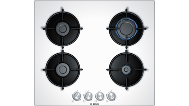 PNP6B2O10O Serie 4 Gazlı Ocak 60 Cm Beyaz