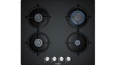 PNP6B6O10O Serie 4 Gazlı Ocak 60 Cm Siyah