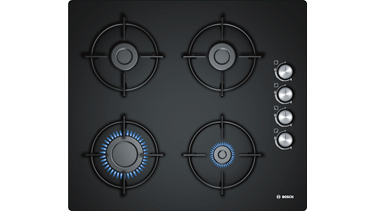 POP6C6B11L Serie 2 Gazlı Ocak 60 Cm Siyah