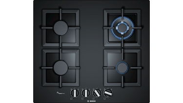 PPH6A6B20 Serie 6 Gazlı Ocak 60 Cm Siyah