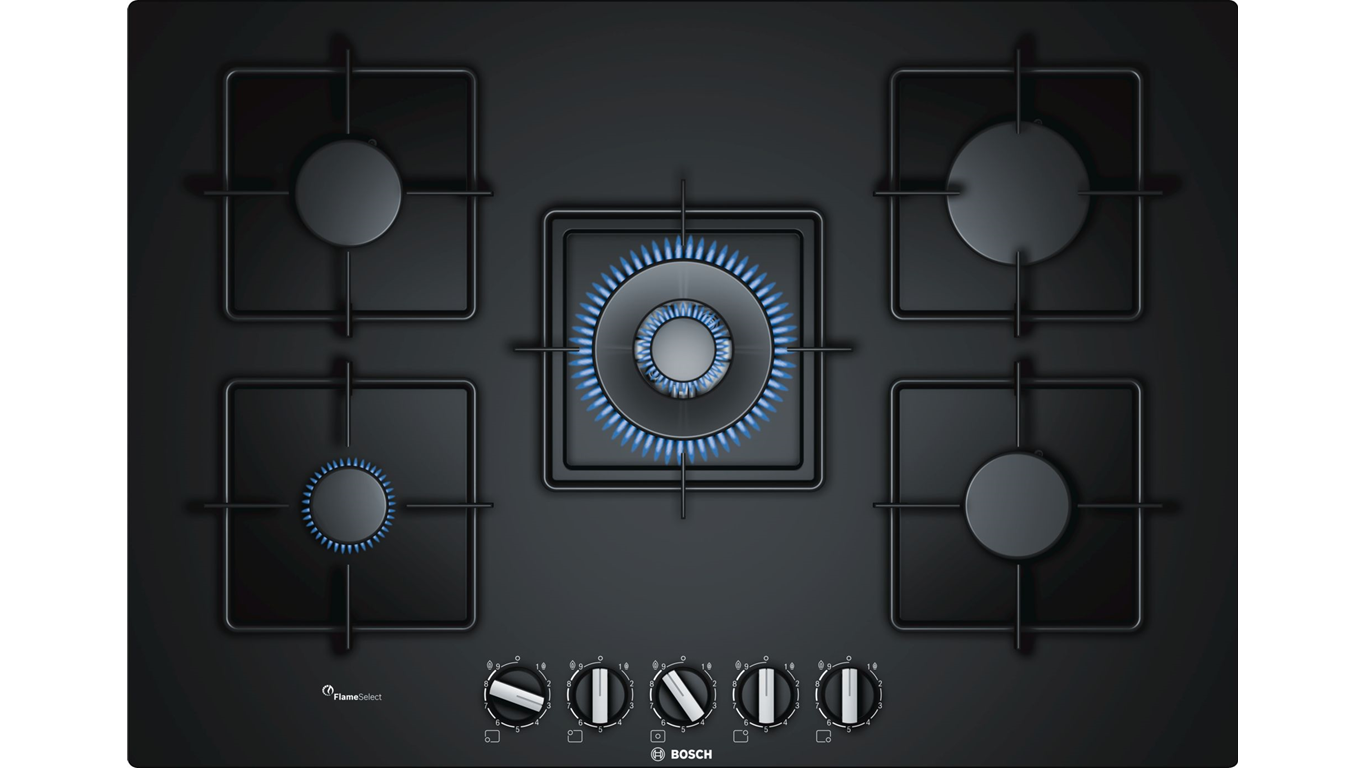 PPQ7A6B10 Serie 6 Gazlı Ocak 75 Cm Siyah,Pişirme Grubu Kategorisinde,Ankastre Ocaklar Ürünü.