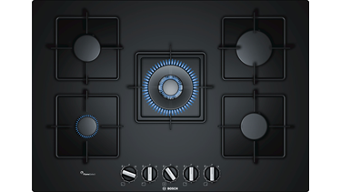 PPQ7A6B10 Serie 6 Gazlı Ocak 75 Cm Siyah