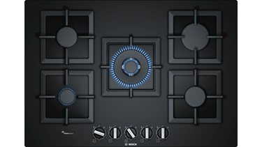 PPQ7A6B20 Serie 6 Gazlı Ocak 75 Cm Siyah