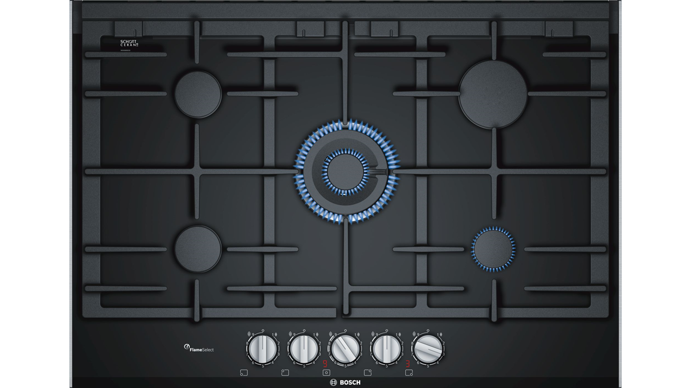 PRR7A6D70 Serie 8 Gazlı Ocak 75 Cm Siyah,Pişirme Grubu Kategorisinde,Ankastre Ocaklar Ürünü.
