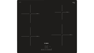 PUE611BB1E Serie 4 İndüksiyonlu Ocak 60 Cm Siyah