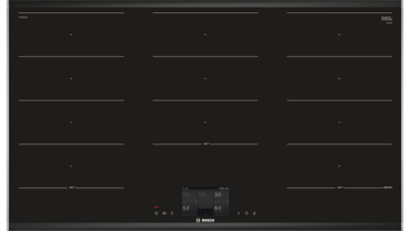 PXX975KW1E Serie 8 İndüksiyonlu Ocak 90 Cm Siyah