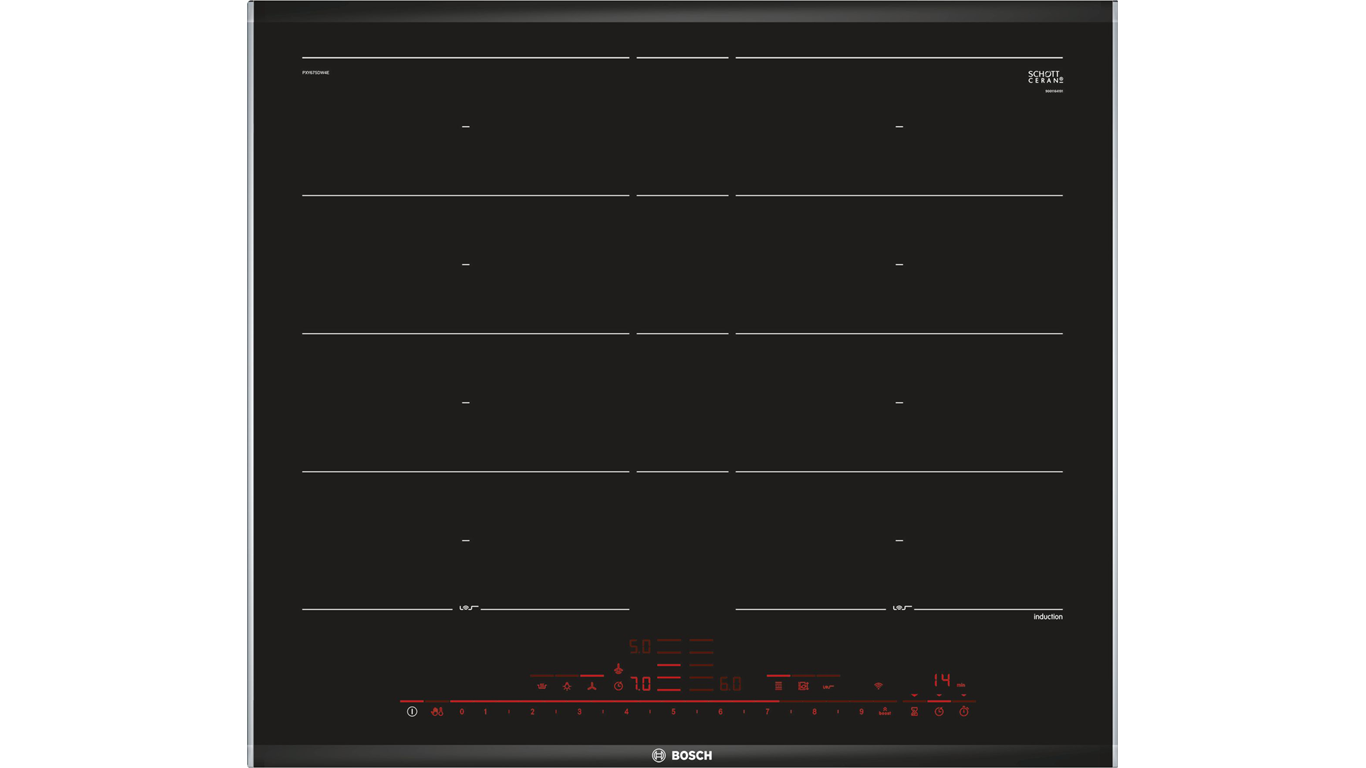 PXY675DW4E Serie 8 İndüksiyonlu Ocak 60 Cm Siyah,Pişirme Grubu Kategorisinde,Ankastre Ocaklar Ürünü.