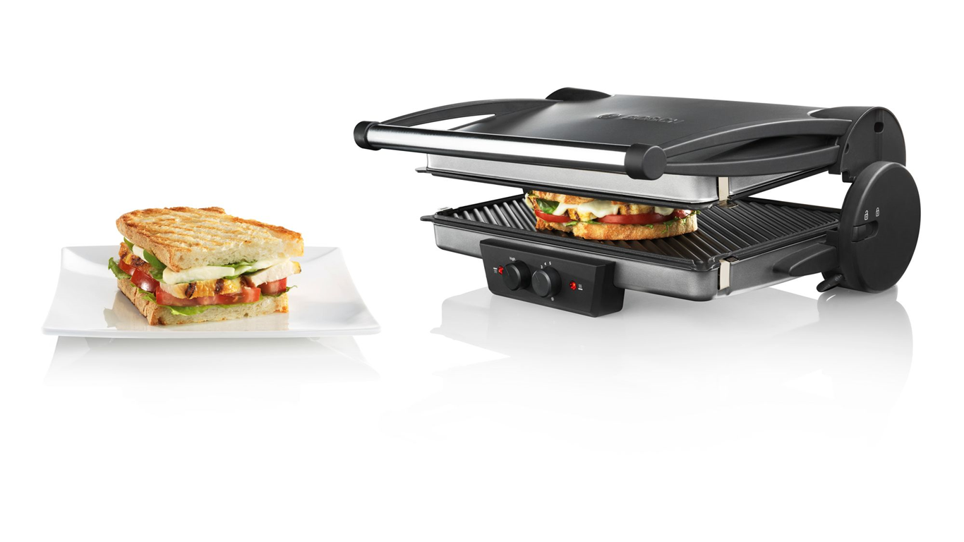 TFB4431V Tost Makinesi Gümüş,Kahvaltı Grubu Kategorisinde,Tost Makineleri Ürünü.