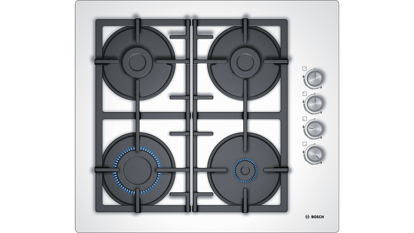 POP6C2O90O Serie 2 Gazlı Ocak 60 Cm Beyaz,Pişirme Grubu Kategorisinde,Ankastre Ocaklar Ürünü.