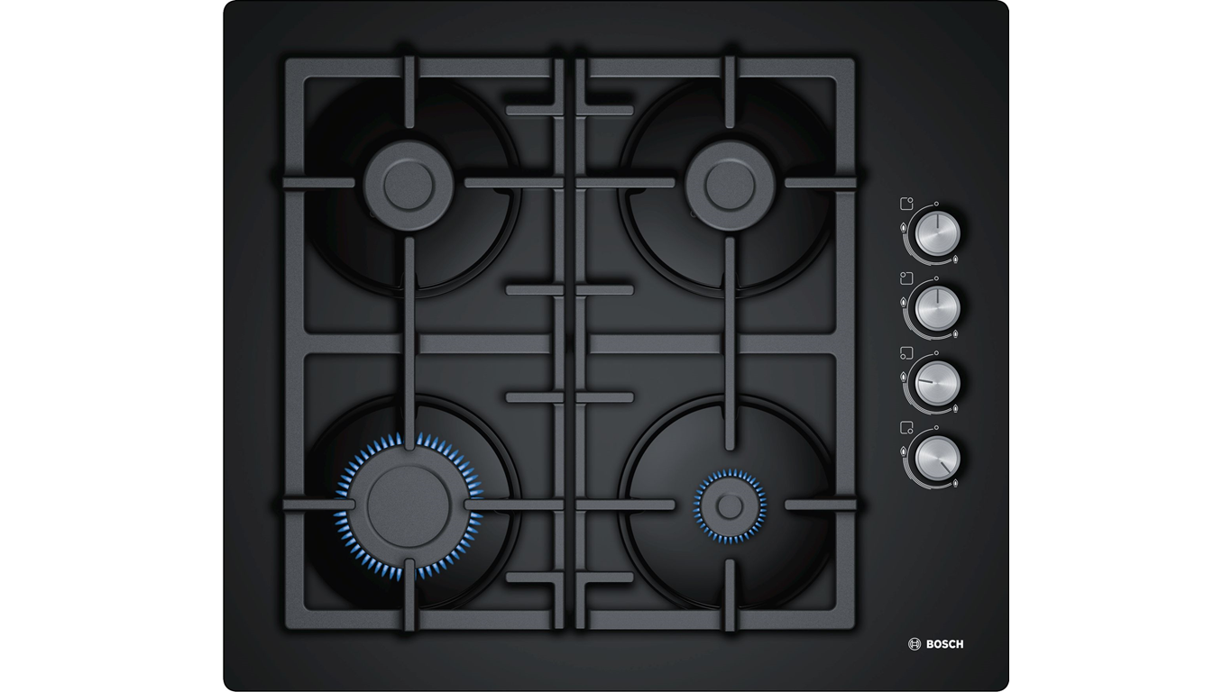 POP6C6O90O Serie 2 Gazlı Ocak 60 Cm Siyah,Pişirme Grubu Kategorisinde,Ankastre Ocaklar Ürünü.