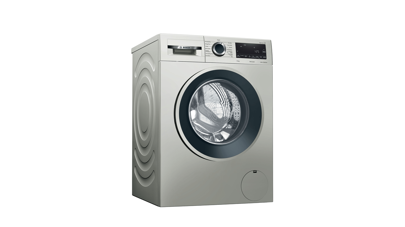 Bosch WGA252XVTR 10 Kg 1200 Devir İnox Çamaşır Makinesi,Çamaşır Makineleri Kategorisinde,Çamaşır Makineleri Ürünü.