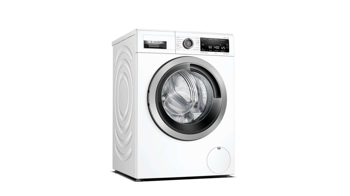 Bosch WAV28M80TR 9 Kg 1400 Devir Home Connect Beyaz Çamaşır Makinesi ,Çamaşır Makineleri Kategorisinde,Home Connect Çamaşır Makineleri Ürünü.