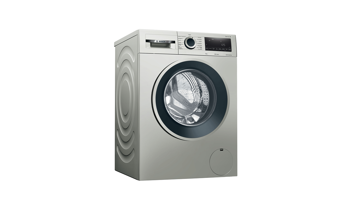 Bosch WGA142XSTR 9 Kg 1200 Devir Gümüş Çamaşır Makinesi,Çamaşır Makineleri Kategorisinde,Çamaşır Makineleri Ürünü.