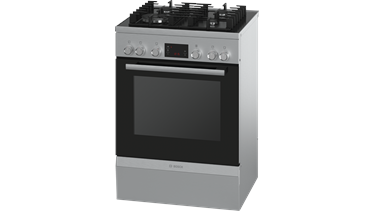 Bosch HGD74X455T Gazlı/Elektrikli Solo Fırın Paslanmaz Çelik