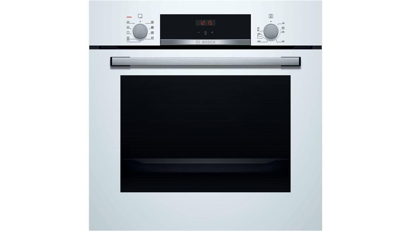 Bosch HIF534EW0T Buhar Destekli Ankastre Fırın Beyaz,Pişirme Grubu Kategorisinde,Ankastre Fırınlar Ürünü.