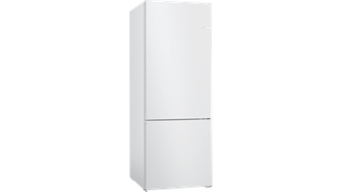 Bosch KGN55VWF0N Alttan Donduruculu Buzdolabı 186x70cm Beyaz