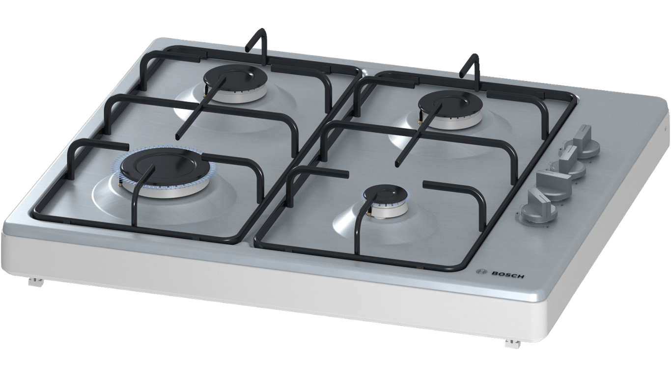 Bosch PBP0C5B82O Set Üstü Gazlı Ocak 60cm Paslanmaz Çelik,Pişirme Grubu Kategorisinde,Ocaklar Ürünü.