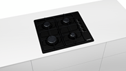 Bosch PBP6C6B82O Set Üstü Gazlı Ocak 60cm Siyah