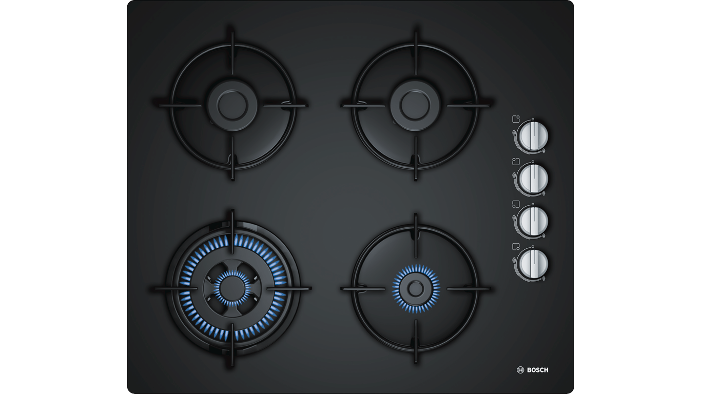 Bosch POH6C6B10O Kendinden Kumandalı Gazlı Ankastre Ocak,Pişirme Grubu Kategorisinde,Ankastre Ocaklar Ürünü.