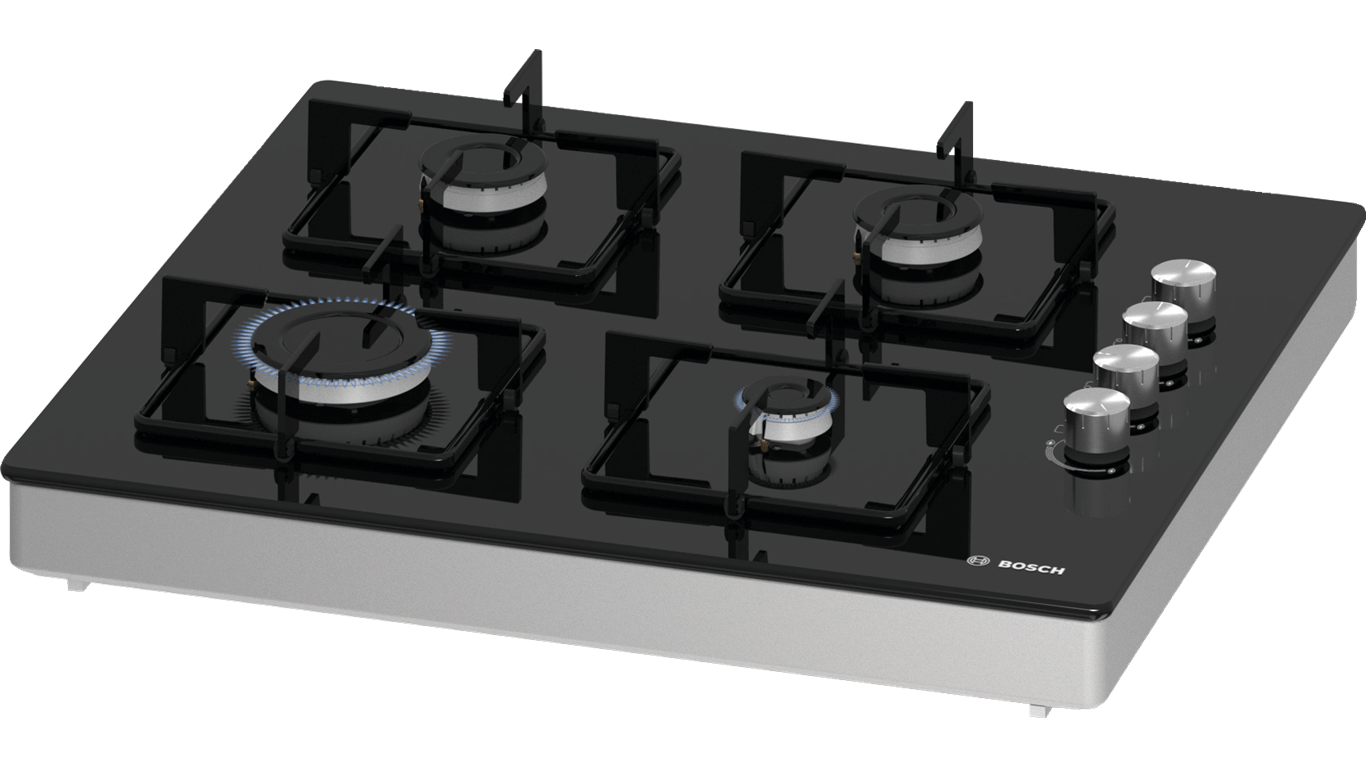 Bosch POP0C6O12O Set Üstü Gazlı Ocak 60cm Siyah,Pişirme Grubu Kategorisinde,Ankastre Ocaklar Ürünü.